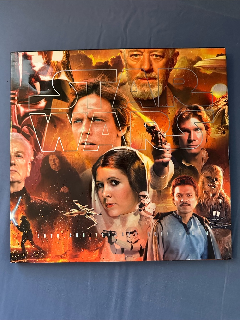 Star Wars 30th Anniversary Coin Album with 5 coins Hasbro